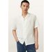 AllSaints Admon Ss Shirt Jetstream White XXL