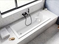 Badland MODERN SLIM ligbad 150 x 70 cm wit