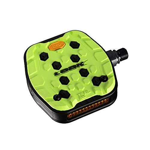 Look Trail Grip Pedals, lime