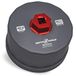 Motivx Tools MX2326-US 86,6 mm 16 fluitprecisie CNC gefreesd aluminium oliefiltersleutel compatibel met de meeste BMW- en Volvo-motoren met 86 mm cartridge-stijl oliefilterdoppen