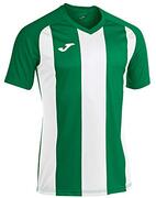 Joma T-shirt met korte mouwen Pisa II groen wit, 102243.452.XL