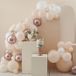 Ginger Ray BL-104 Floroal Arche de ballons Bébé Pêche & Or Rose