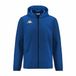 Kappa Junior Sweatshirt Giordizi Blauw Katoen/Polyester Fleece Met Capuchon Lange Mouw Rits Steekzakken Logo 8 jaar