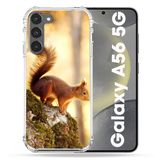 Cokitec Samsung Galaxy A56 5G hoesje eekhoorn hout