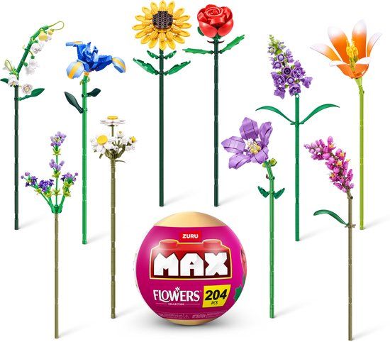 Zuru France ZURU MAX Premium Flowers bouwstenen