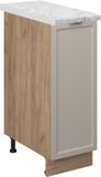 Vicco Fame-Line Apotheekkast – 30 cm, WB Marmer GrijsBeige