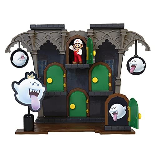 Jakks Pacific Super Mario Deluxe Playset - Boo Mansion - 2022
