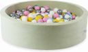 Mimii Ballenbak 110x30 Fluweelzacht Lichtmint Inclusief 400 Ballen
