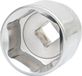 KS Tools 918.1236-E 1/2" CHROMEplus Dopsleutel, zeskant, 36mm, Hanger