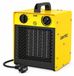 Chauffage céramique avec 3000 W, thermostat, 3 positions, jaune