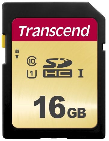 Transcend 16GB SDHC UHS-I Class 10 Memory Card