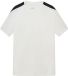 ARMANI EXCHANGE T-shirt en coton à col rond et manches courtes - Blanc