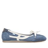 XTI - Dames Ballerina's - Model 14522707 - Jeansblauw