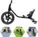 StarTech Driewieler voor kinderen - Driewieler met driftfunctie - Lengte in 4 standen verstelbaar - Draagvermogen tot 80 kg - Flexibel en wendbaar stuurgedrag - Geschikt voor gebruik in de tuin en buiten - Zwart