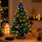 Non-branded Christmas string lights 350 cm - colored LED lighting - 48 lights - 8 settings - timer