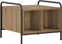 vidaXL Table basse chêne artisanal 50 x 49 x 41 cm