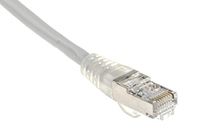 RS PRO Ethernetkabel Cat.5e, 2m, grijze patchkabel, A RJ45 F/UTP stekker, B RJ45, PVC