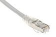 RS PRO Ethernetkabel Cat.5e, 2m, grijze patchkabel, A RJ45 F/UTP stekker, B RJ45, PVC