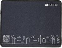 Ugreen Silicone Muismat - 260 x 200 x 2 mm - Rustige print - gaming matje