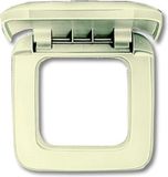 ABB Busch-Jaeger SI Afdekraam schakelmateriaal Crèmewit Mat Opbouw 81 mm