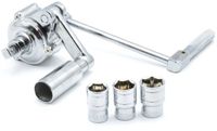 GEKO Krachtoverbrengende moersleutel - 1:16 ratio - Inclusief dopsleutels 17mm, 19mm, 21mm