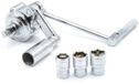 GEKO Krachtoverbrengende moersleutel - 1:16 ratio - Inclusief dopsleutels 17mm, 19mm, 21mm