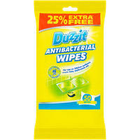 Duzzit Antibacterial Cleaning Wipes - 50 stuks