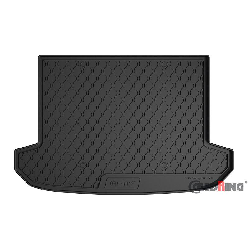 Gledring Rubbasol (Rubber) Kofferbakmat passend voor Kia Sportage...