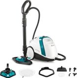 POLTI VAPORETTO Smart 100 T stoomreiniger, 4 BAR, 1500W, onbeperkte gebruiksduur, 9 accessoires, turquoise