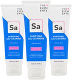 The Elements Clear Skin Purifying Gel Cleanser - 3 x 125 ml