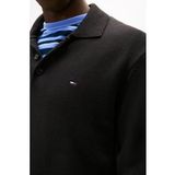 Tommy Hilfiger Pull en maille essentiel ajusté Noir