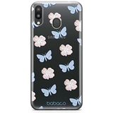 ERT GROUP mobiel telefoonhoesje voor Samsung M20 origineel en officieel erkend Babaco patroon Flowers 043