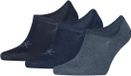 Calvin Klein Footies High Cut Heren 3-Pack Denim