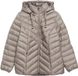 s.Oliver Curve veste matelassée grande taille - taupe