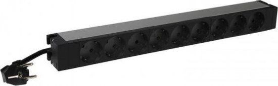 Legrand Middle Atlantic Products 646812 energiedistributie 9 AC-uitgang(en) 1U Zwart