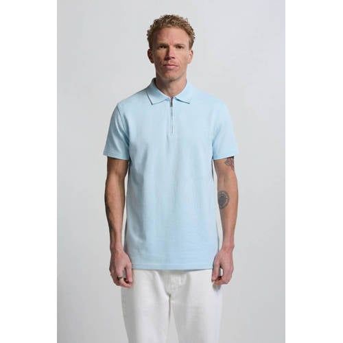 Vänner regular polo lichtblauw