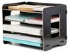 OEM Houten opbergorganizer met 4 niveaus, bureauorganizer, kantoor