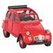 Welly Modelauto Citroen 2CV - rood - open - schaal 1:36 - schaalmodel auto
