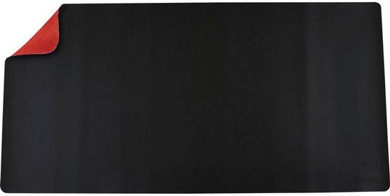 Deflecto DM12060BR Bureau onderlegger Zwart, Rood (b x h) 1.2 m x 0.6 m 1 stuk(s)
