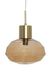 Glazen lamp hanglamp goud modern woonkamerlamp bruin