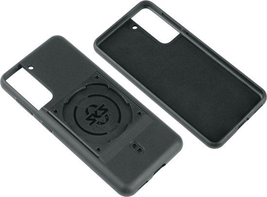 SKS Compit Hoes voor Samsung S21+ 5G - Zwart - Kunststof
