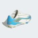 adidas Performance F50 Messi Club junior imitatieleren voetbalschoenen - ivoor/blauw