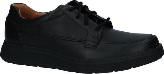 Clarks Zwarte Geklede Veterschoenen Heren 46