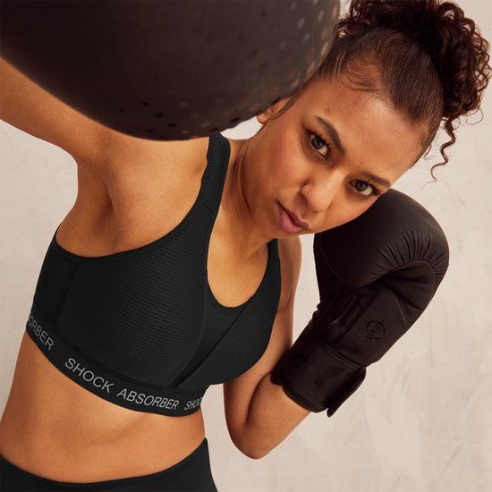 Champion Ultimate Run Padded Sportbeha - Zwart - 85B