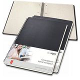 Sigel Conceptum A4 Spiraal Hardcover Notepad - Pack van 3