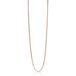 ZINZI 45cm zilveren gourmet ketting rosé verguld ZILC-G45R