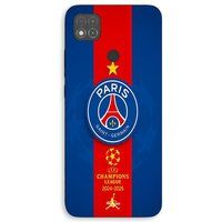 Maniacase Coque Pour Xiaomi Redmi 9C PSG LOGO JORDAN LIGUE DES CHAMPIONS WINNER