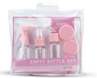 Intirilife Flessenset in ROSA TRANSPARENT