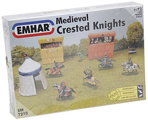 Unbekannt Emhar EM7210 - 1/72 Middeleeuwse ridders modelbouwset