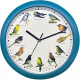 Helzberg Herzberg Japanese Songbird Clock - Blue